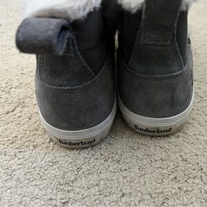 Timberland Charcoal Suede Boots